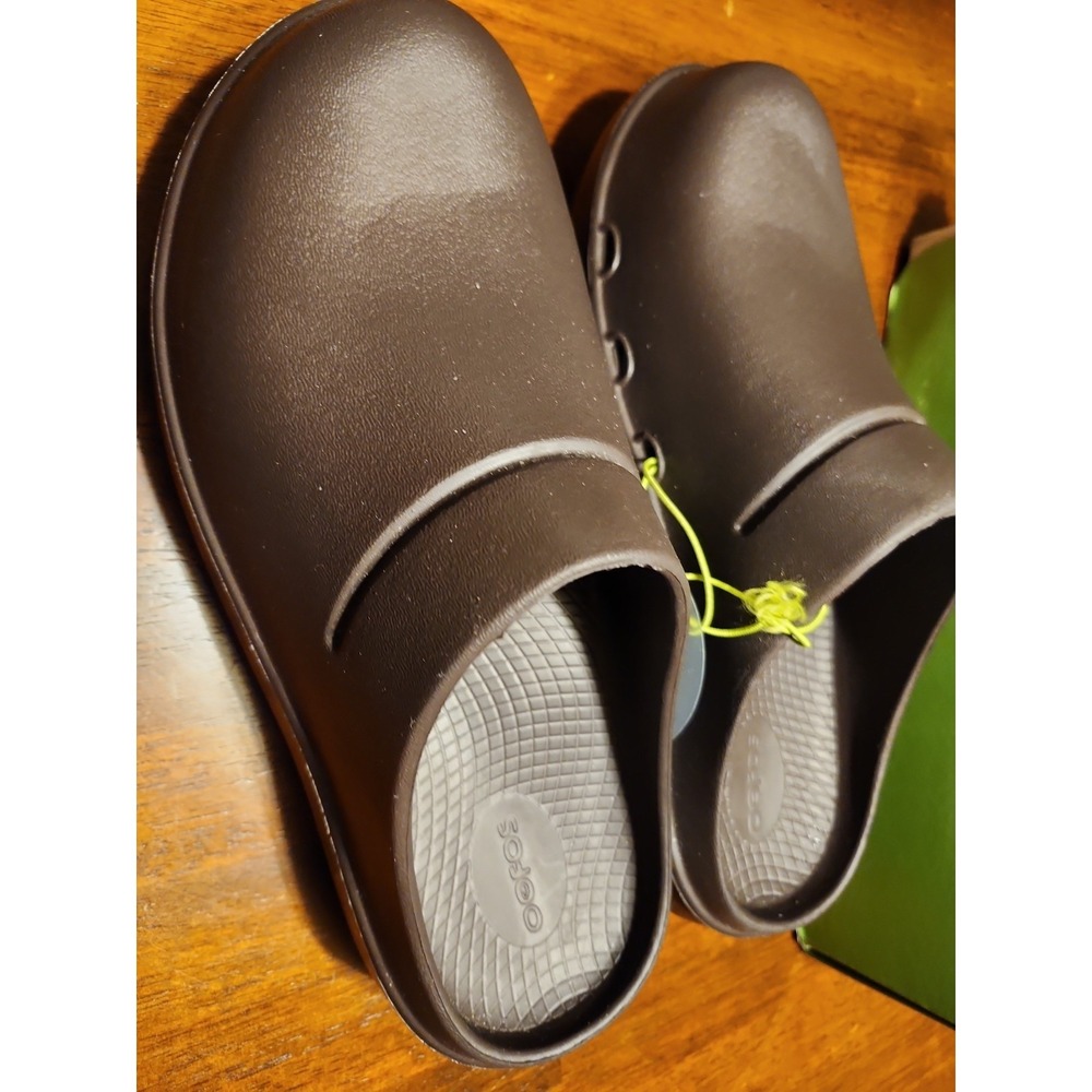 OOFOS OOCLOOG Unisex Recover Clog MOCHA. New In Box. Mens 8, Womens 10 - Picture 3 of 8